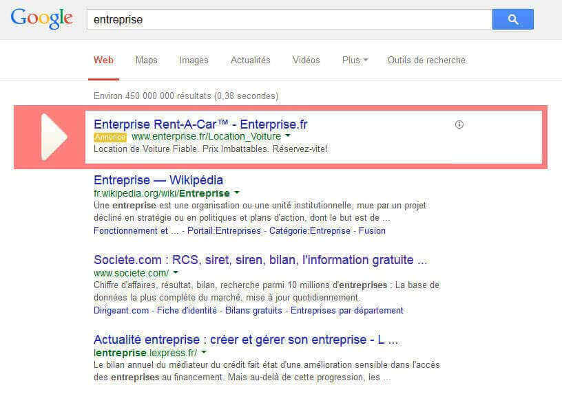 resultat sponsorise