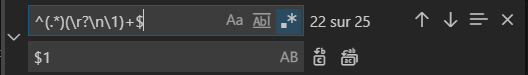 visual-studio-trouver-supprimer-lignes-en-double